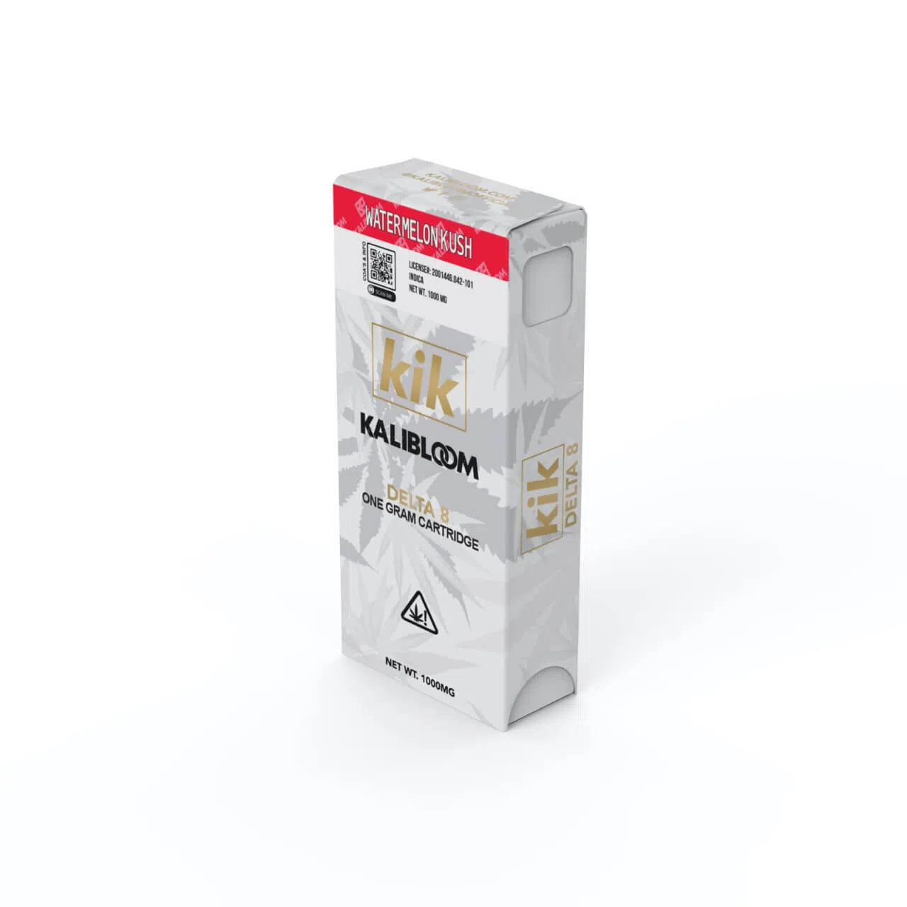 Kalibloom Kik Delta 8 1000mg Cartridge-Kalibloom-Watermelon Kush (Indica)-NYC Glass