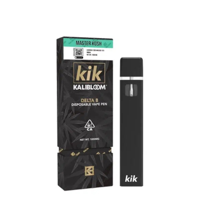 Kalibloom Kik Delta 8 1000mg Disposable-Kalibloom-Master Kush (Indica)-NYC Glass