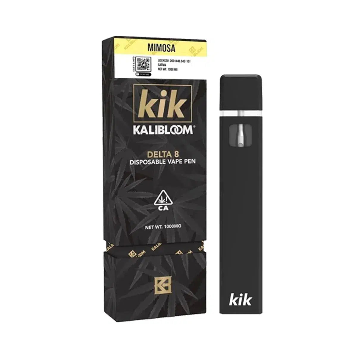 Kalibloom Kik Delta 8 1000mg Disposable-Kalibloom-Mimosa (Sativa)-NYC Glass