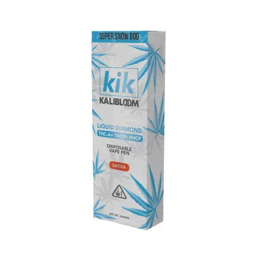 Kalibloom Kik Liquid Diamond (THC-A, THC-P, HHCP) 2000mg Disposable-Kalibloom-Super Snow Dog (Sativa)-NYC Glass