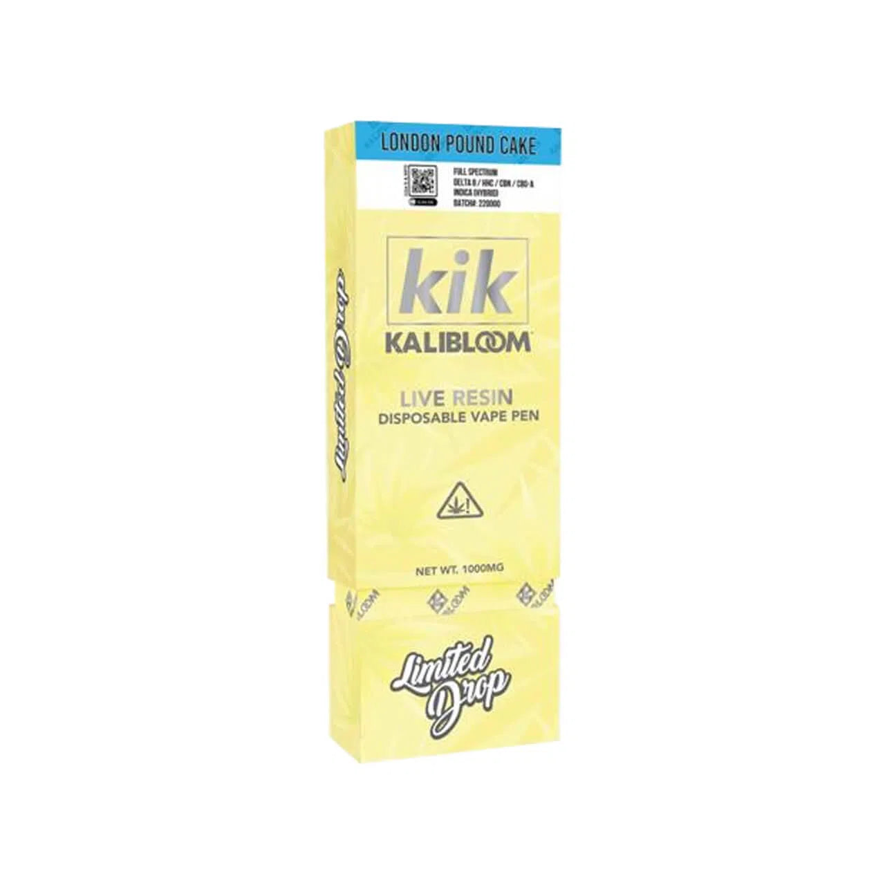 Kalibloom Kik Live Resin Full Spectrum Disposable 1000mg-Kalibloom-NYC Glass