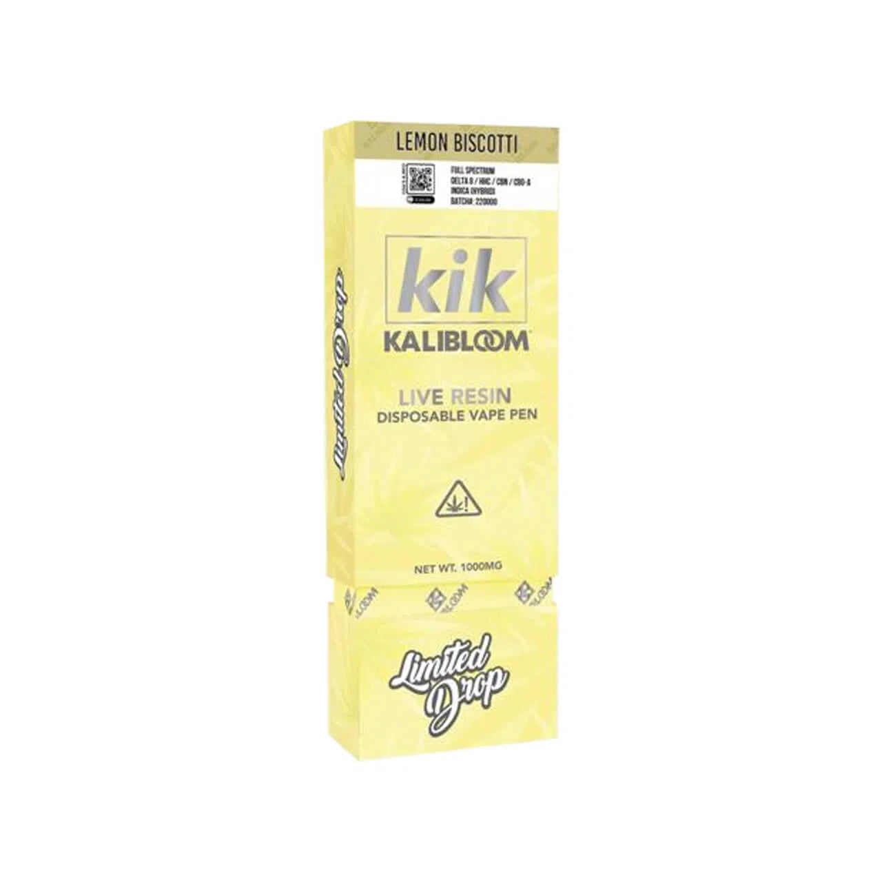Kalibloom Kik Live Resin Full Spectrum Disposable 1000mg-Kalibloom-NYC Glass