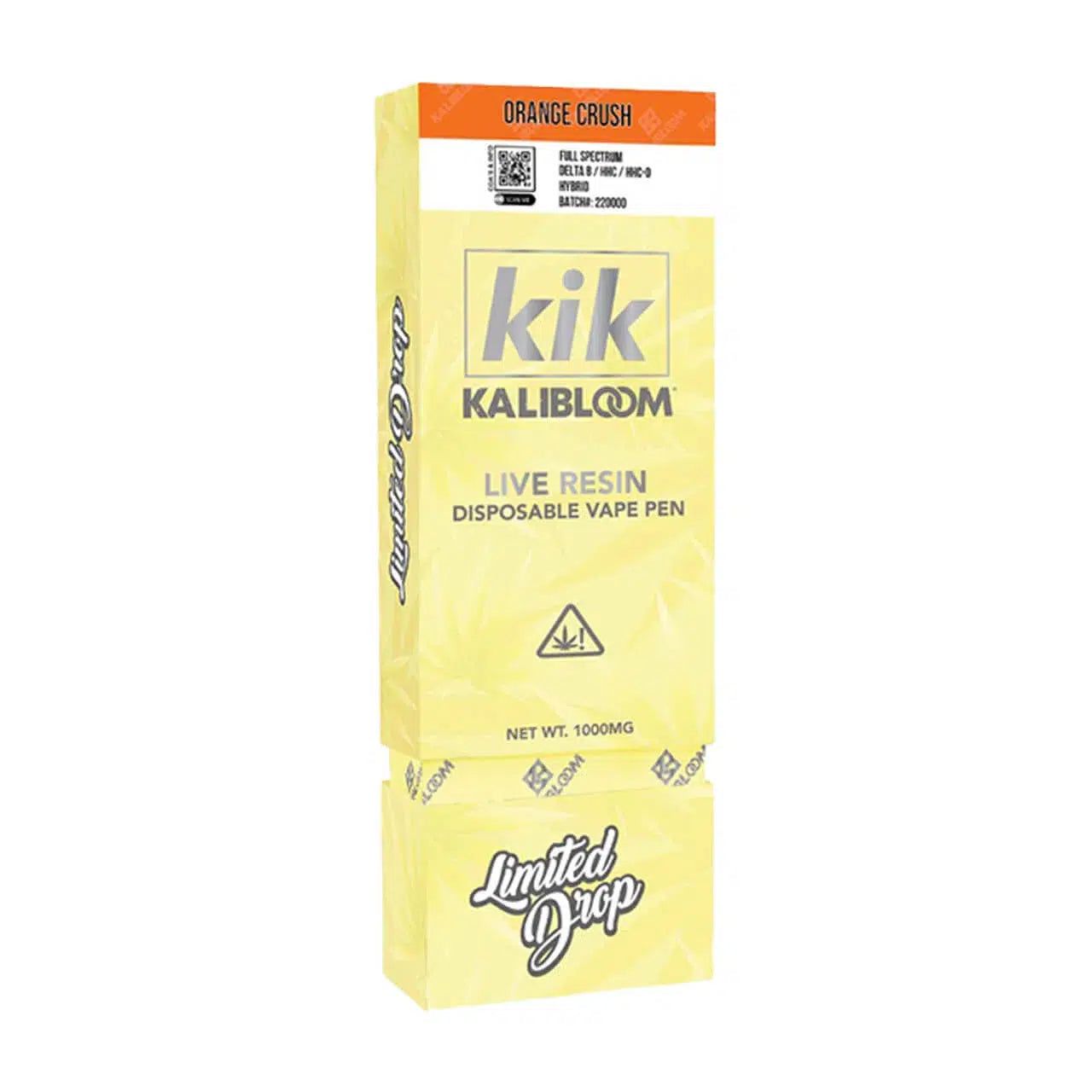 Kalibloom Kik Live Resin Full Spectrum Disposable 1000mg-Kalibloom-NYC Glass