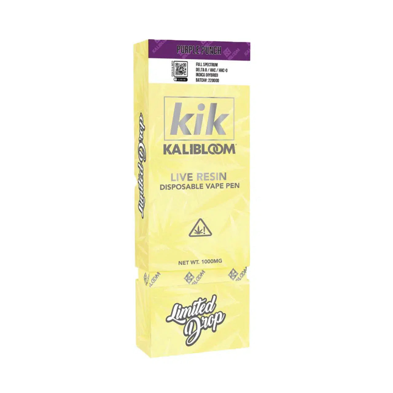 Kalibloom Kik Live Resin Full Spectrum Disposable 1000mg-Kalibloom-NYC Glass