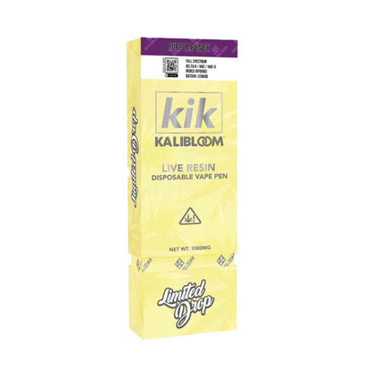 Kalibloom Kik Live Resin Full Spectrum Disposable 1000mg-Kalibloom-NYC Glass