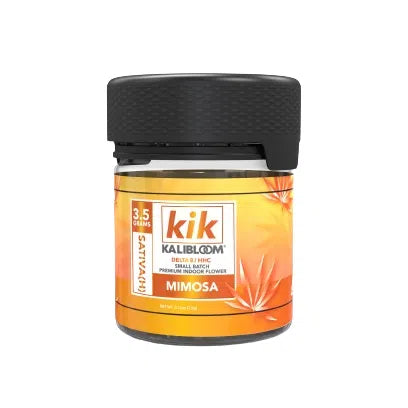 Kalibloom Kik Small Batch Indoor Flower (Delta 8/HHC) 3.5g Jar-Kalibloom-Mimosa (Sativa)-NYC Glass