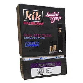 Kik Pod Starter Kit with 2 Full Spectrum 1ml Pods - LIMITED DROP-Kalibloom-NYC Glass