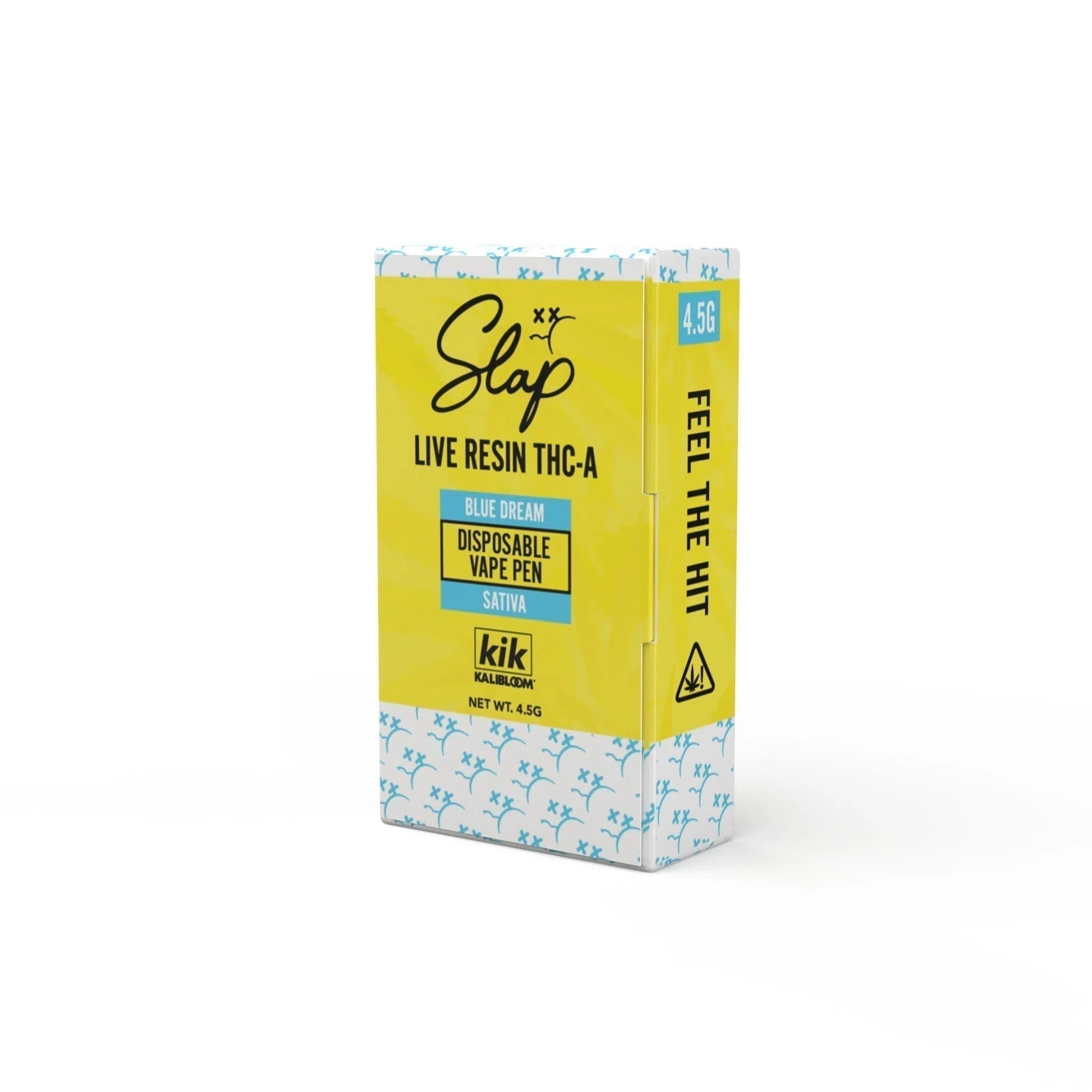 Kik Slap Live Resin THC-A 4500mg Disposable-Kalibloom-Blue Dream (Sativa)-NYC Glass