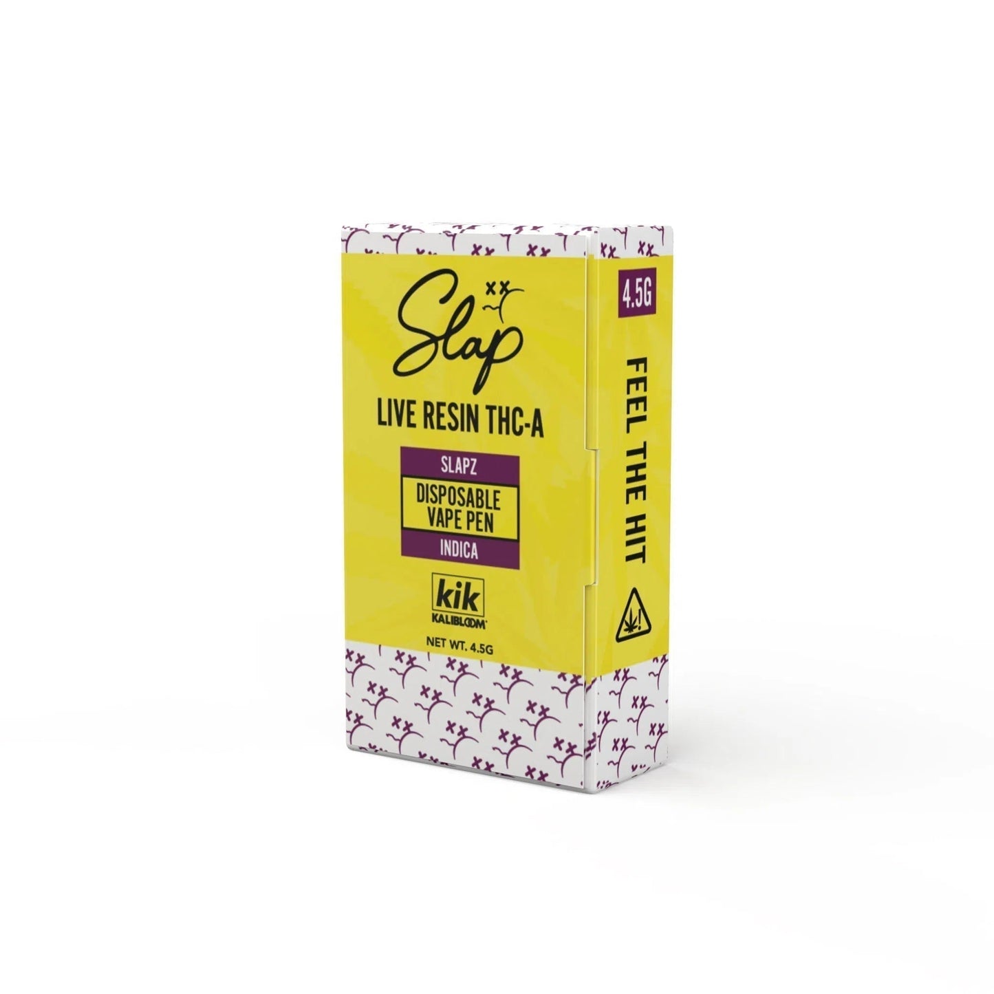 Kik Slap Live Resin THC-A 4500mg Disposable-Kalibloom-Slapz (Indica)-NYC Glass