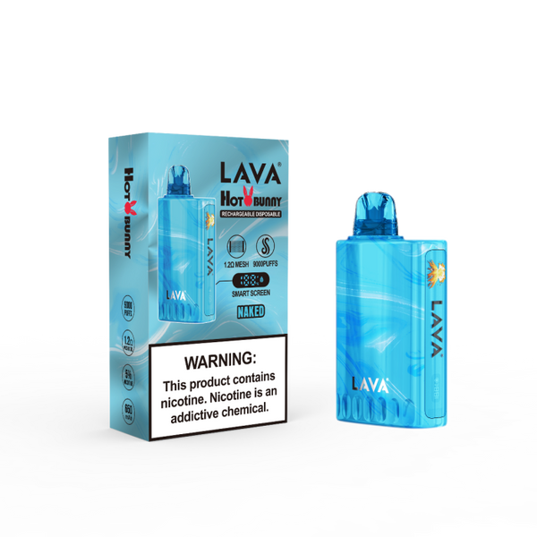 Lava Hot Bunny 9000 Puff Nicotine Disposable 10pk-Lava-Naked-NYC Glass