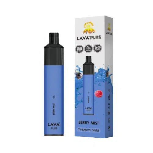 Lava Plus 2000 Puff Nicotine Disposable-Lava-Berry Mist 0%-NYC Glass