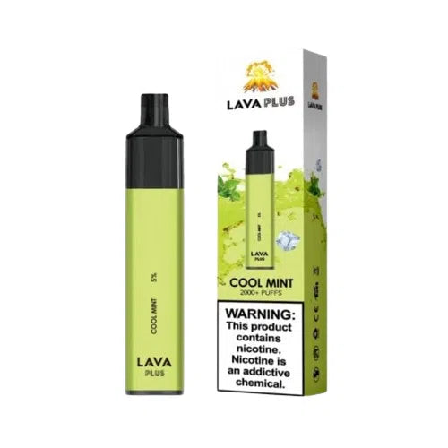 Lava Plus 2000 Puff Nicotine Disposable-Lava-Cool Mint 5%-NYC Glass