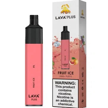 Lava Plus 2000 Puff Nicotine Disposable-Lava-Fruit Ice 5%-NYC Glass