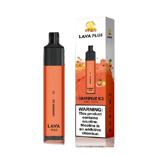 Lava Plus 2000 Puff Nicotine Disposable-Lava-Grapefruit Ice 5%-NYC Glass