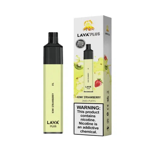 Lava Plus 2000 Puff Nicotine Disposable-Lava-Kiwi Strawberry 5%-NYC Glass