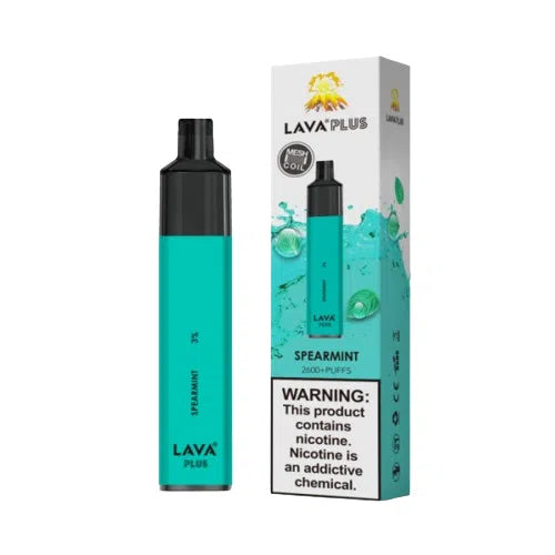 Lava Plus 2000 Puff Nicotine Disposable-Lava-Spearmint 3%-NYC Glass