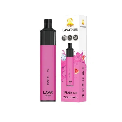 Lava Plus 2000 Puff Nicotine Disposable-Lava-Splash Ice 0%-NYC Glass