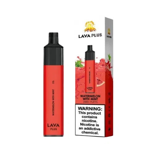 Lava Plus 2000 Puff Nicotine Disposable-Lava-Watermelon Mint 5%-NYC Glass