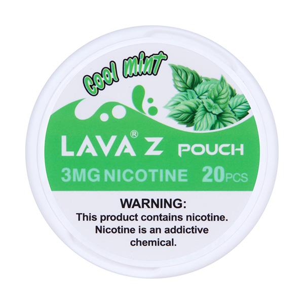 Lava Z Nicotine Pouches-Lava-Cool Mint / 3mg-Single-NYC Glass