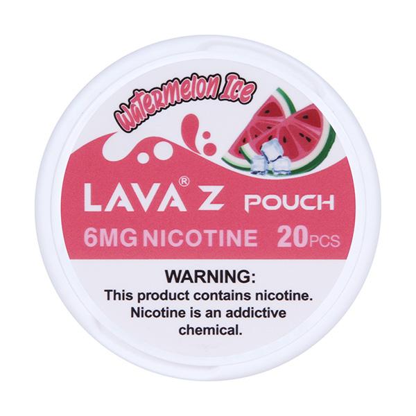 Lava Z Nicotine Pouches-Lava-Watermelon Ice / 6mg-Single-NYC Glass