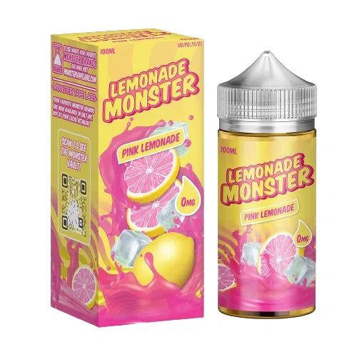 Lemonade Monster Freebase E-Juice 100ml-Lemonade Monster-Pink Lemonade-0mg-NYC Glass
