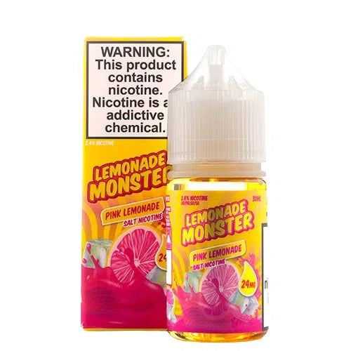 Lemonade Monster Salts E-Juice 30ml-Lemonade Monster-Pink Lemonade-24mg-NYC Glass