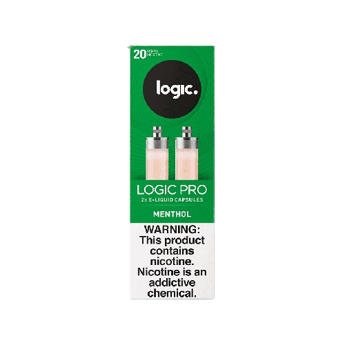 Logic Pro Capsule Refills-Logic-Menthol-NYC Glass