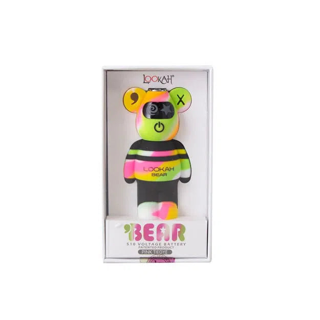 Lookah Bear 510 Battery-Lookah-Limited Edition Pink Tie Dye-NYC Glass