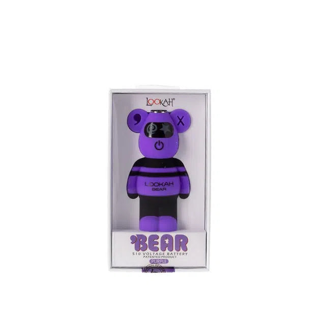 Lookah Bear 510 Battery-Lookah-Purple-NYC Glass