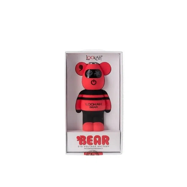 Lookah Bear 510 Battery-Lookah-Red-NYC Glass
