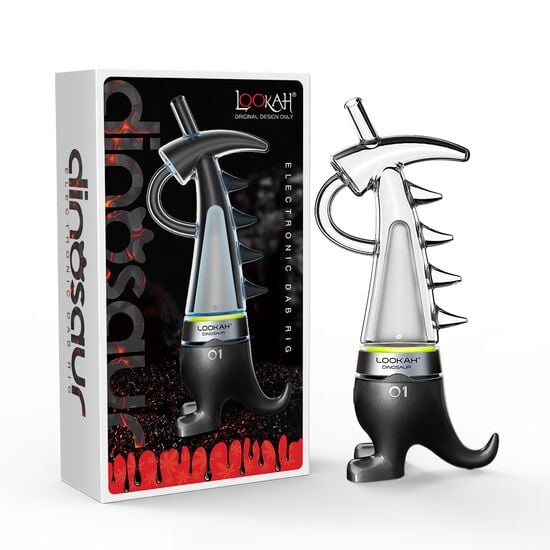 Lookah Dinosaur Electric Dab Rig-Lookah-Black-NYC Glass