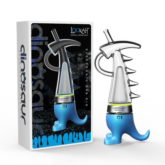 Lookah Dinosaur Electric Dab Rig-Lookah-Blue-NYC Glass