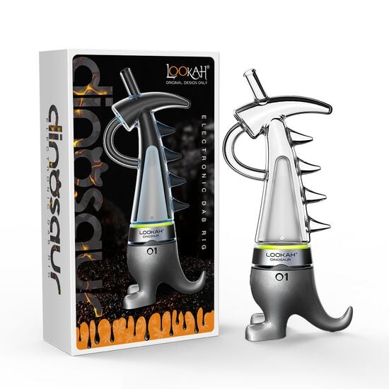 Lookah Dinosaur Electric Dab Rig-Lookah-Gray-NYC Glass