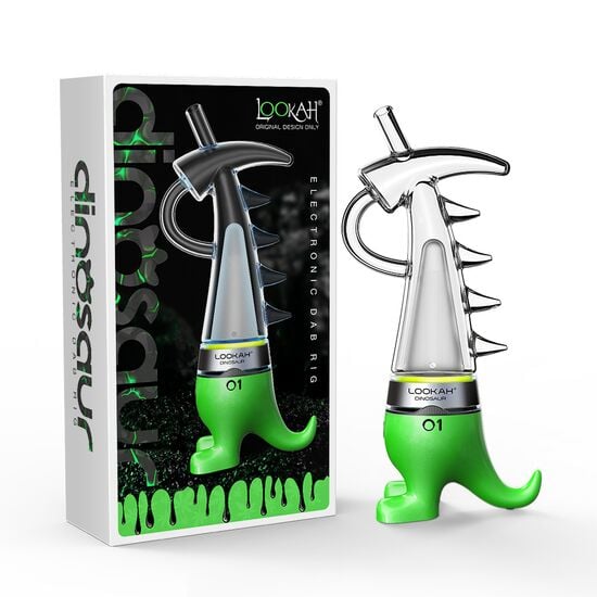 Lookah Dinosaur Electric Dab Rig-Lookah-Green-NYC Glass