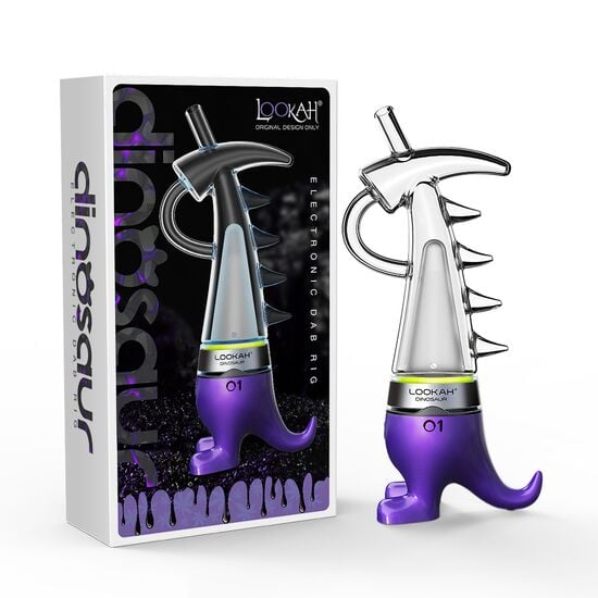 Lookah Dinosaur Electric Dab Rig-Lookah-Purple-NYC Glass