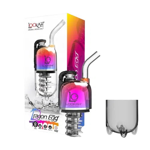 Lookah Dragon Egg Mini Portable E-Rig Limited Edition Colors-Lookah-Rainbow-NYC Glass