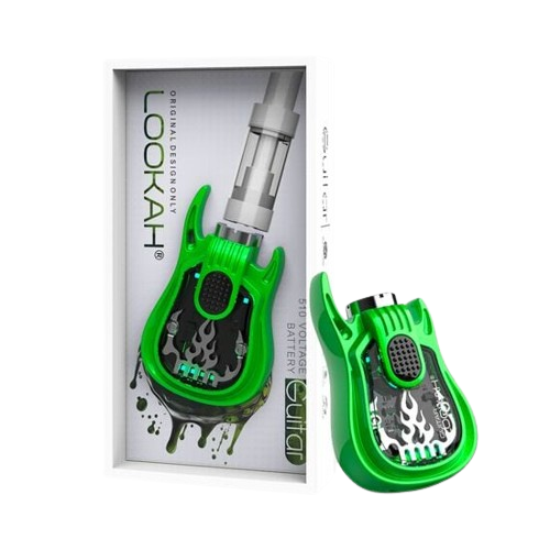 Lookah Guitar 510 Vape Battery-Lookah-Green-NYC Glass