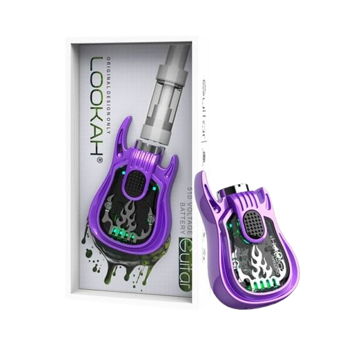 Lookah Guitar 510 Vape Battery-Lookah-Purple-NYC Glass