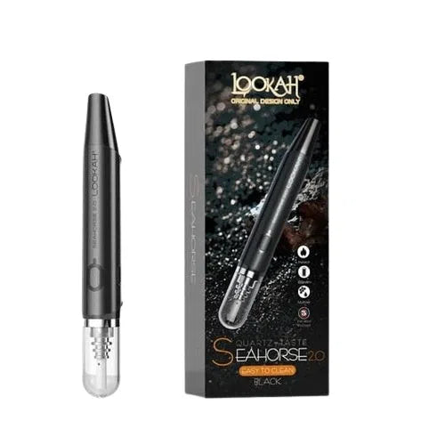 Lookah Seahorse 2.0 Electric Nectar Collector & 510 Battery-Lookah-Black-NYC Glass