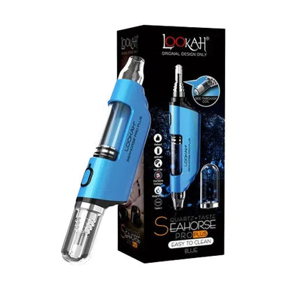 Lookah Seahorse Pro Plus Electric Nectar Collector & 510 Battery-Lookah-Blue-NYC Glass