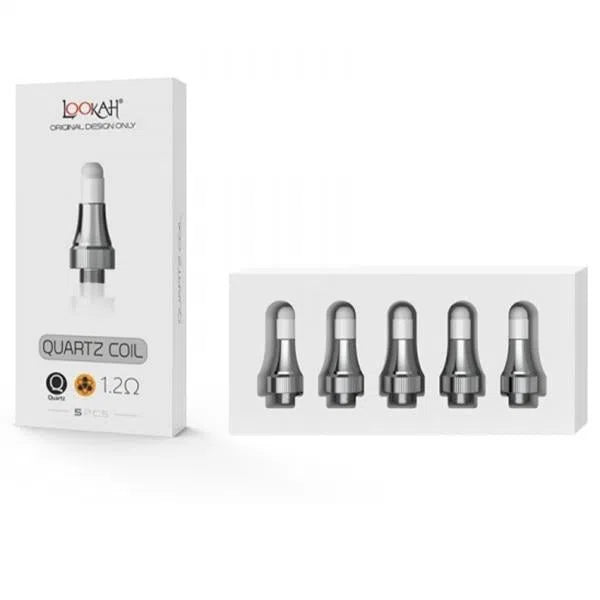 Lookah Seahorse Replacement Coils-Lookah-Lookah Replacement Coils (I) - Quartz - 5ct-NYC Glass