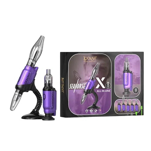 Lookah Seahorse X Dab Pen-Lookah-Purple-NYC Glass