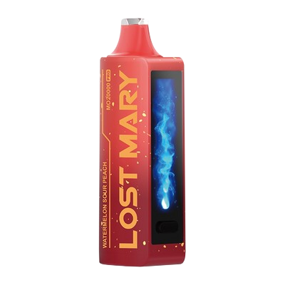 Lost Mary MO20000 Pro Rechargeable Nicotine Disposable-Lost Mary-Watermelon Sour Peach-NYC Glass