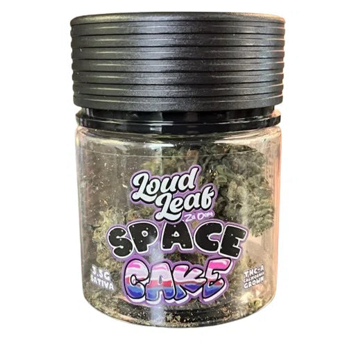 Loud Leaf THCA Flower 3.5g Jar by Kalibloom-Kalibloom-Space Cake (Sativa)-NYC Glass