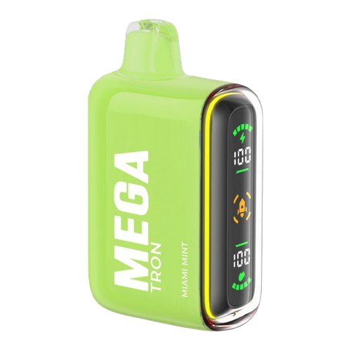 MEGA Tron 16,000 Puff Nicotine Disposable-Mega-Miami Mint-Single Unit-NYC Glass