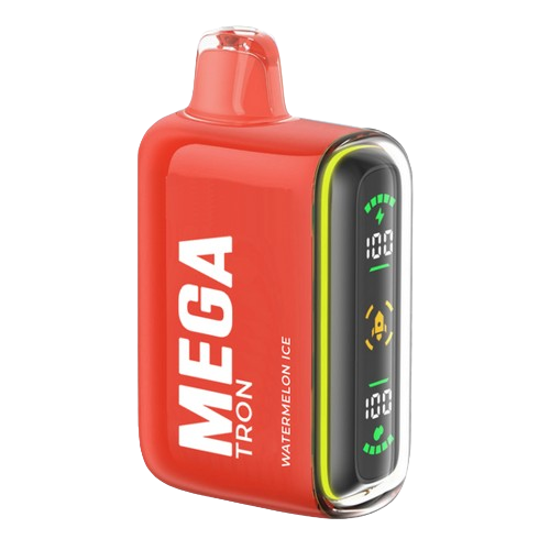 MEGA Tron 16,000 Puff Nicotine Disposable-Mega-Watermelon Ice-Single Unit-NYC Glass