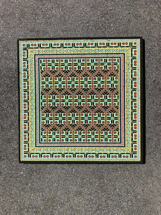 MOODMAT CHOCO-MINT CARPET 12x12-Moodmat-NYC Glass