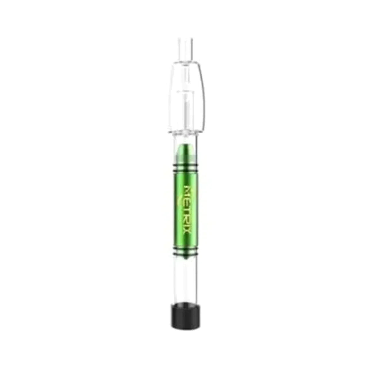 Metrix G Pipe Twisty Glass Blunt-Pulsar-Green-NYC Glass