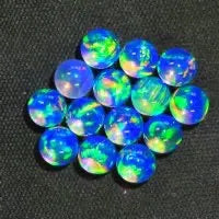 Mothership Glass 5mm Opal Sphere Spinner Terp Pearls-Mothership Glass-Mothership Glass (Blue) 5mm Opal Sphere Spinner Beads-NYC Glass