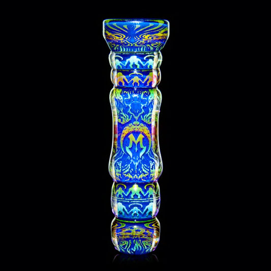 Mothership Glass Catalyst Series Chillum-Mothership Glass-Peacock-NYC Glass